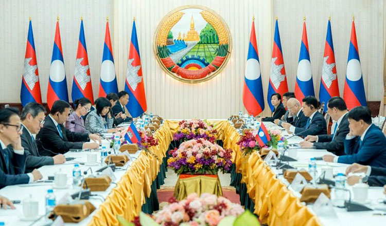 Cambodia, Laos to upgrade trade, investment ties